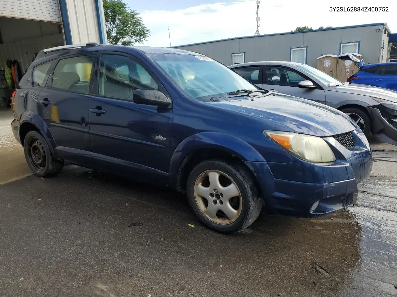 2004 Pontiac Vibe VIN: 5Y2SL62884Z400752 Lot: 62574965