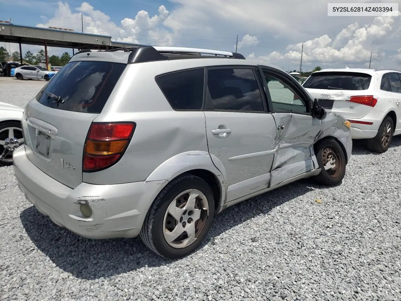 2004 Pontiac Vibe VIN: 5Y2SL62814Z403394 Lot: 62699785