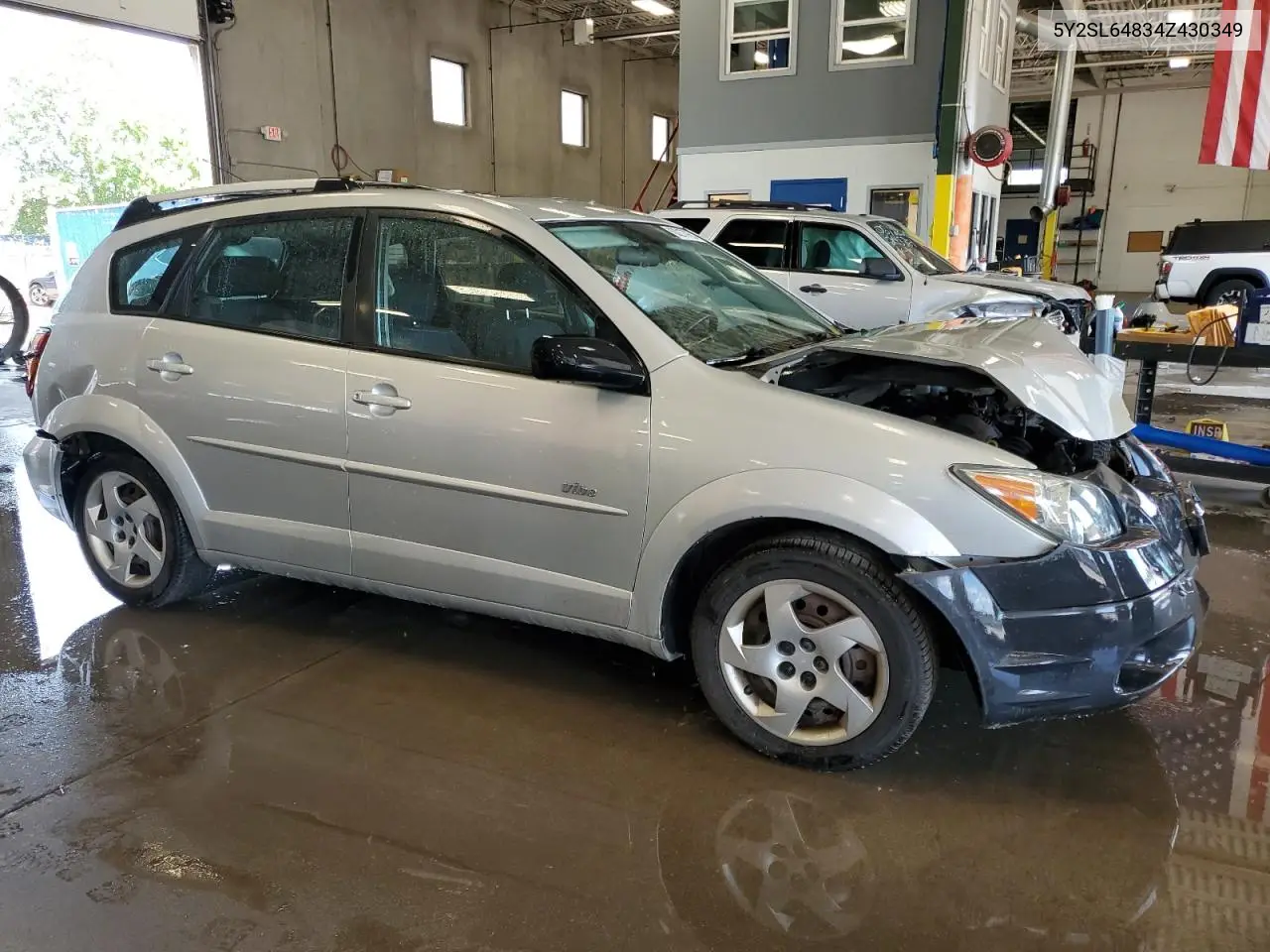 2004 Pontiac Vibe VIN: 5Y2SL64834Z430349 Lot: 63217785