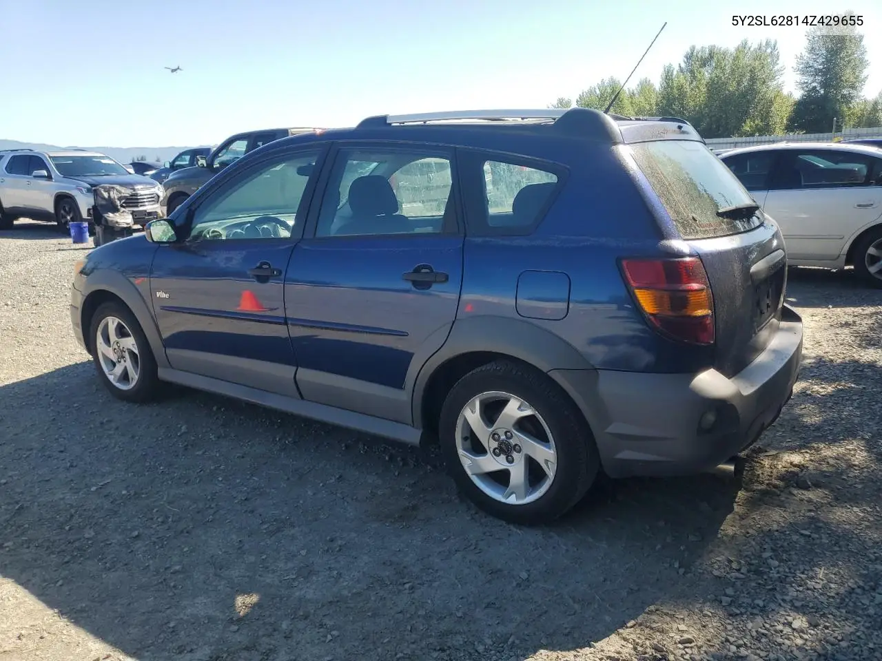 2004 Pontiac Vibe VIN: 5Y2SL62814Z429655 Lot: 63421745
