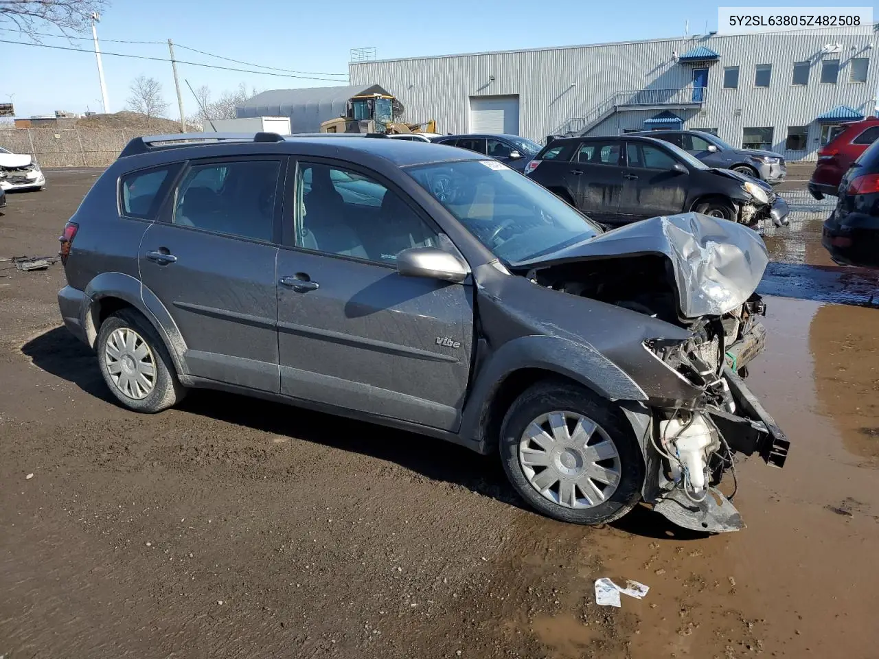 2005 Pontiac Vibe VIN: 5Y2SL63805Z482508 Lot: 46584945