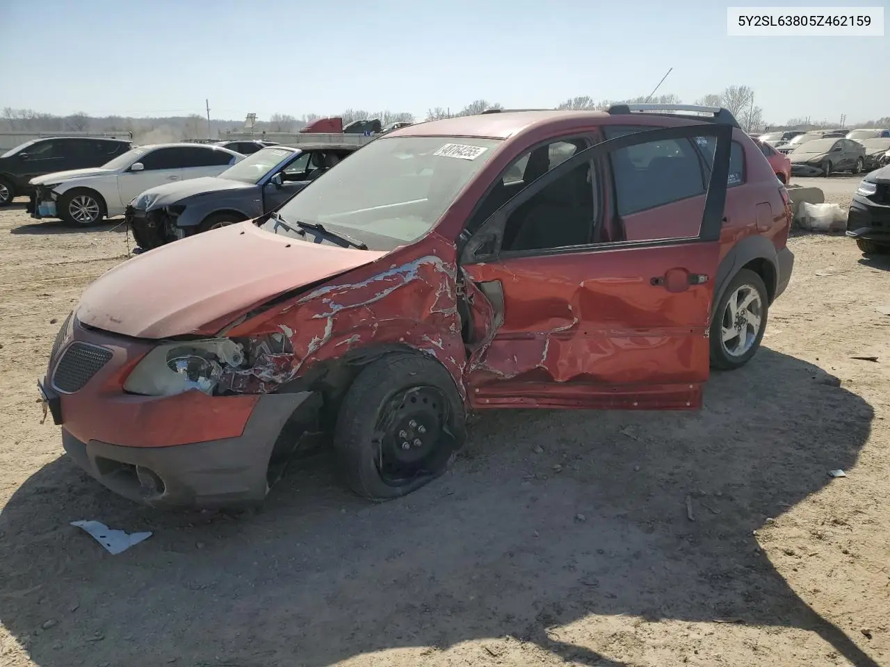 2005 Pontiac Vibe VIN: 5Y2SL63805Z462159 Lot: 48764255