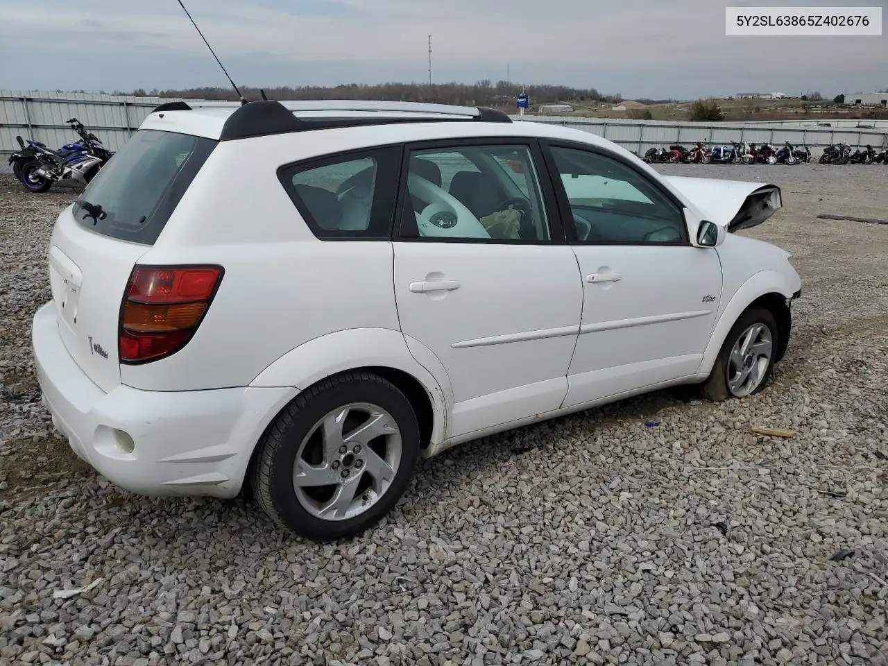 2005 Pontiac Vibe VIN: 5Y2SL63865Z402676 Lot: 50973075