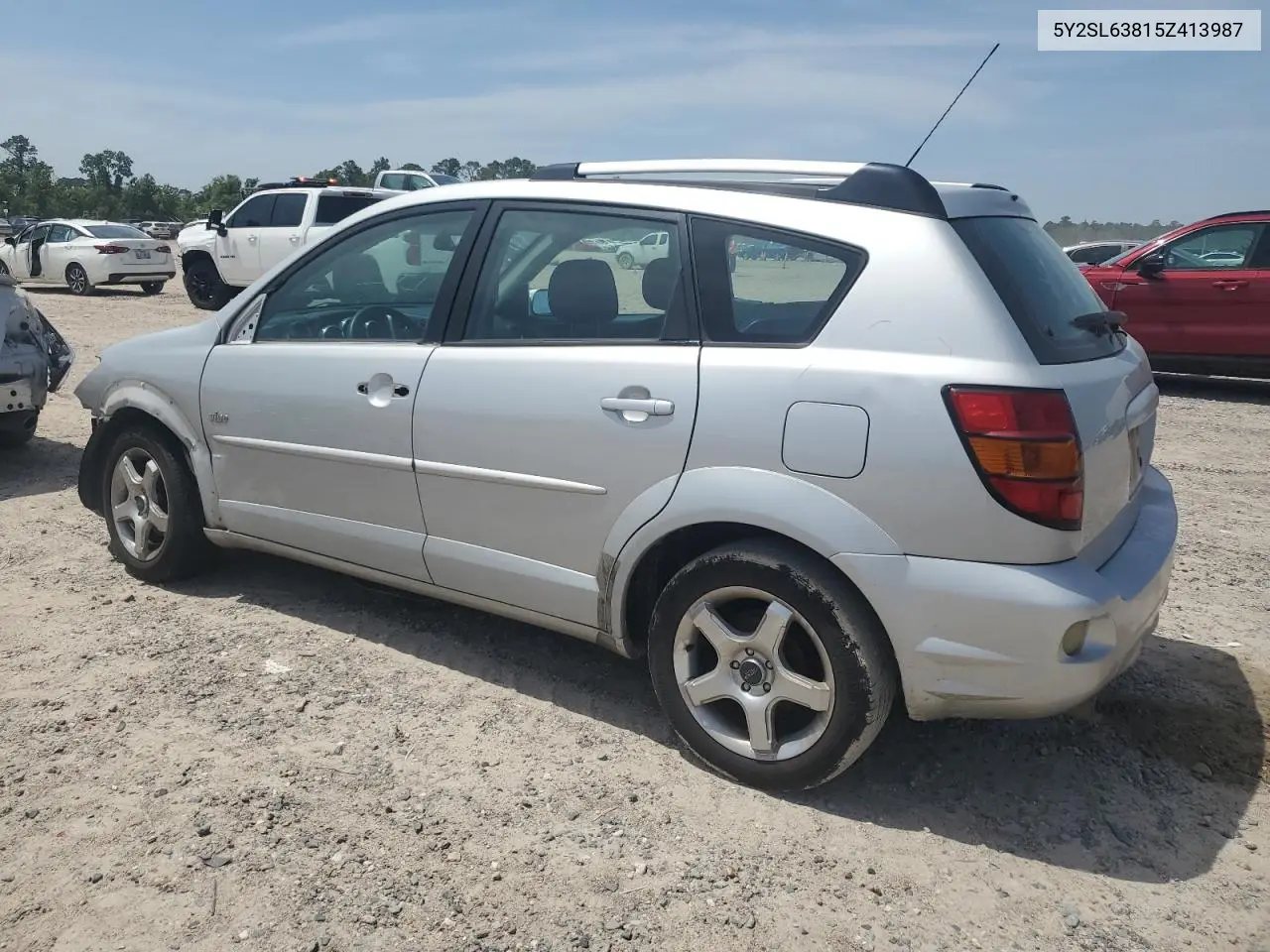 2005 Pontiac Vibe VIN: 5Y2SL63815Z413987 Lot: 55838815
