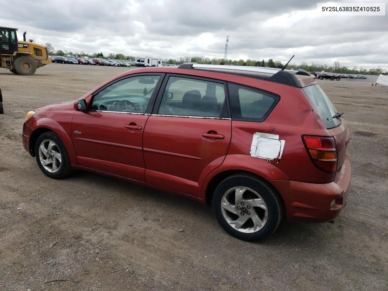 2005 Pontiac Vibe VIN: 5Y2SL63835Z410525 Lot: 56219765