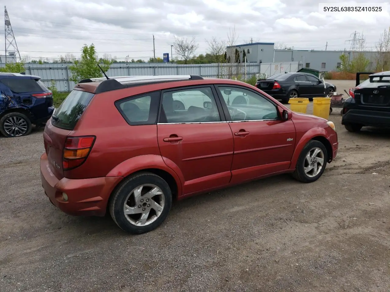 2005 Pontiac Vibe VIN: 5Y2SL63835Z410525 Lot: 56219765