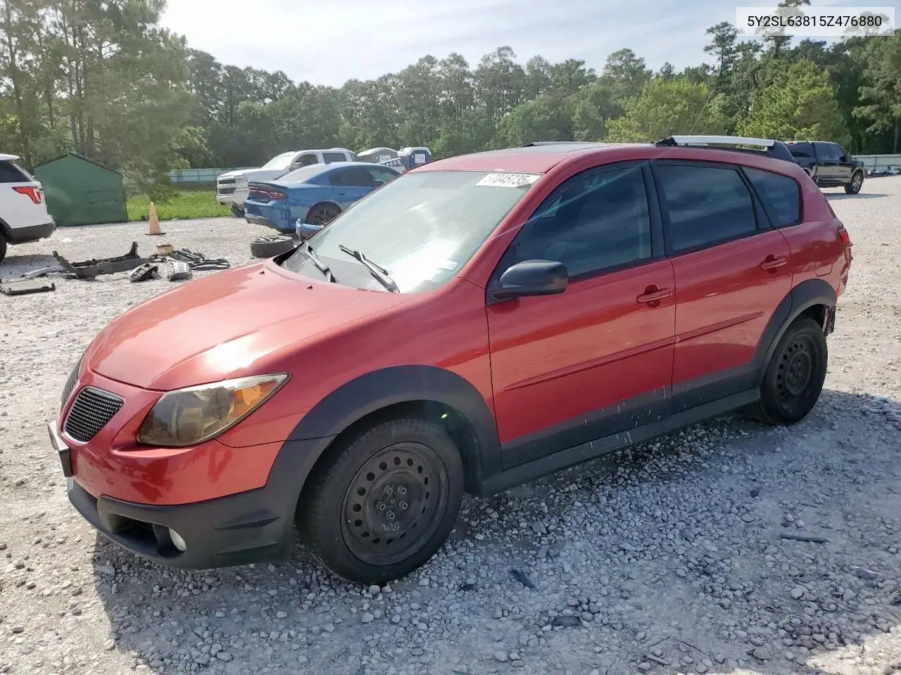 5y2sl63815z476880 5Y2SL63815Z476880 2005 Pontiac Vibe