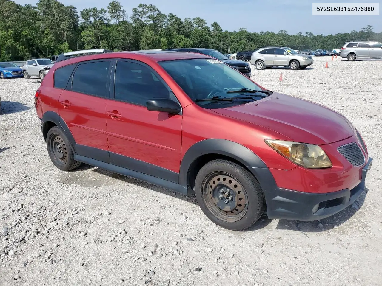 5y2sl63815z476880 5Y2SL63815Z476880 2005 Pontiac Vibe