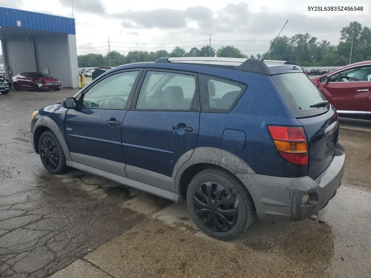 2005 Pontiac Vibe VIN: 5Y2SL63835Z456548 Lot: 61876475