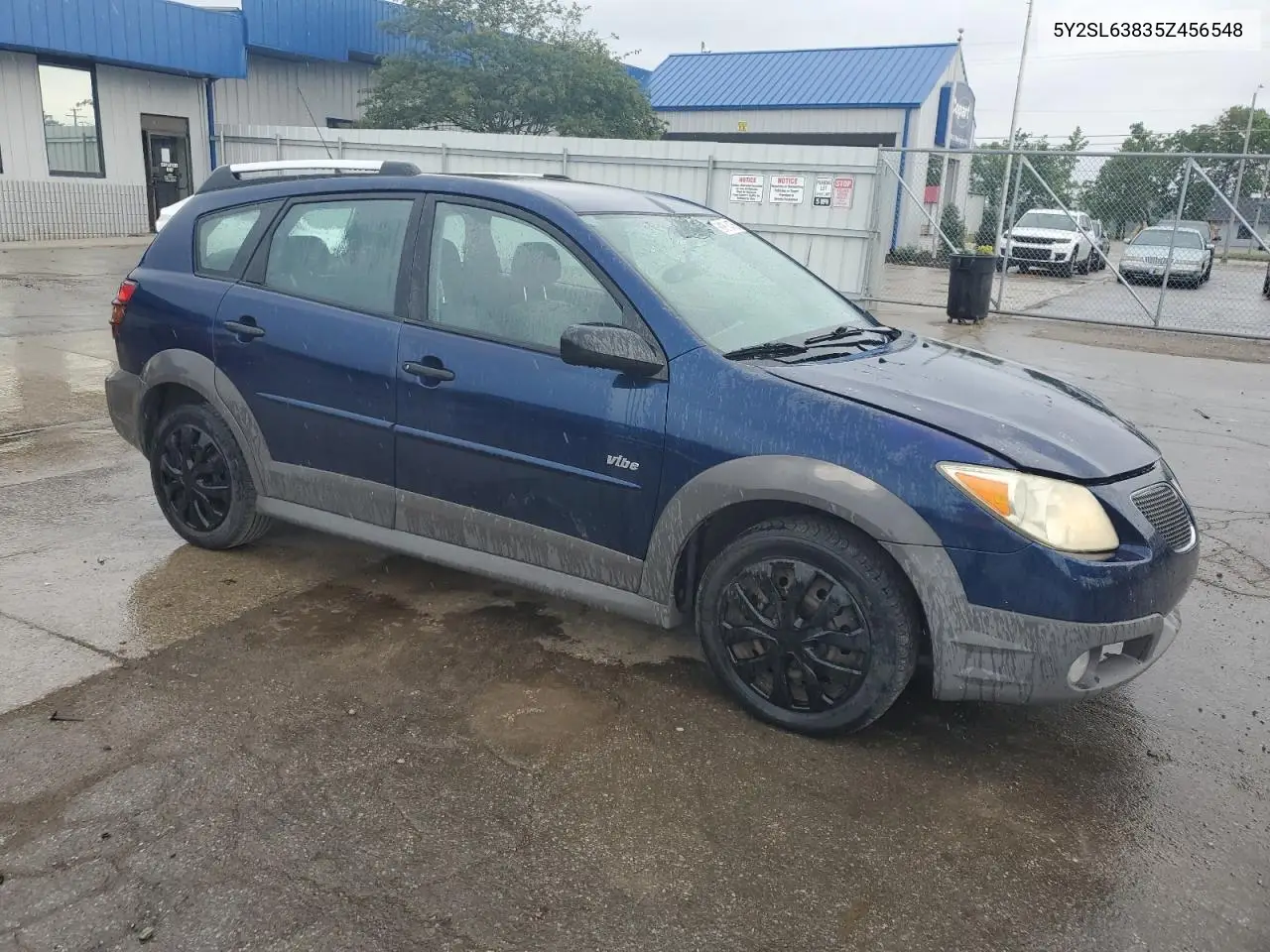 2005 Pontiac Vibe VIN: 5Y2SL63835Z456548 Lot: 61876475
