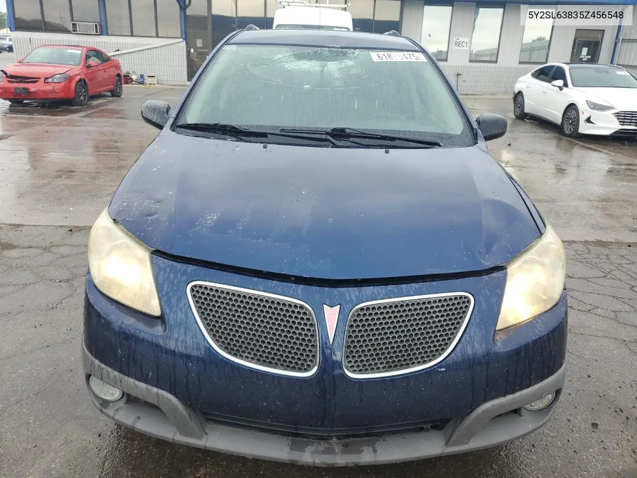 2005 Pontiac Vibe VIN: 5Y2SL63835Z456548 Lot: 61876475