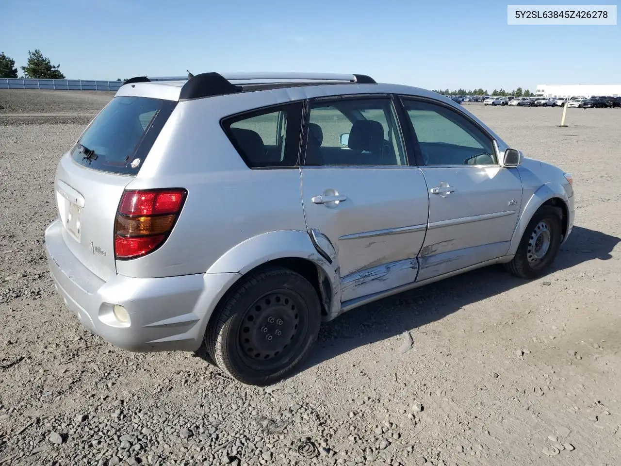 2005 Pontiac Vibe VIN: 5Y2SL63845Z426278 Lot: 62119265