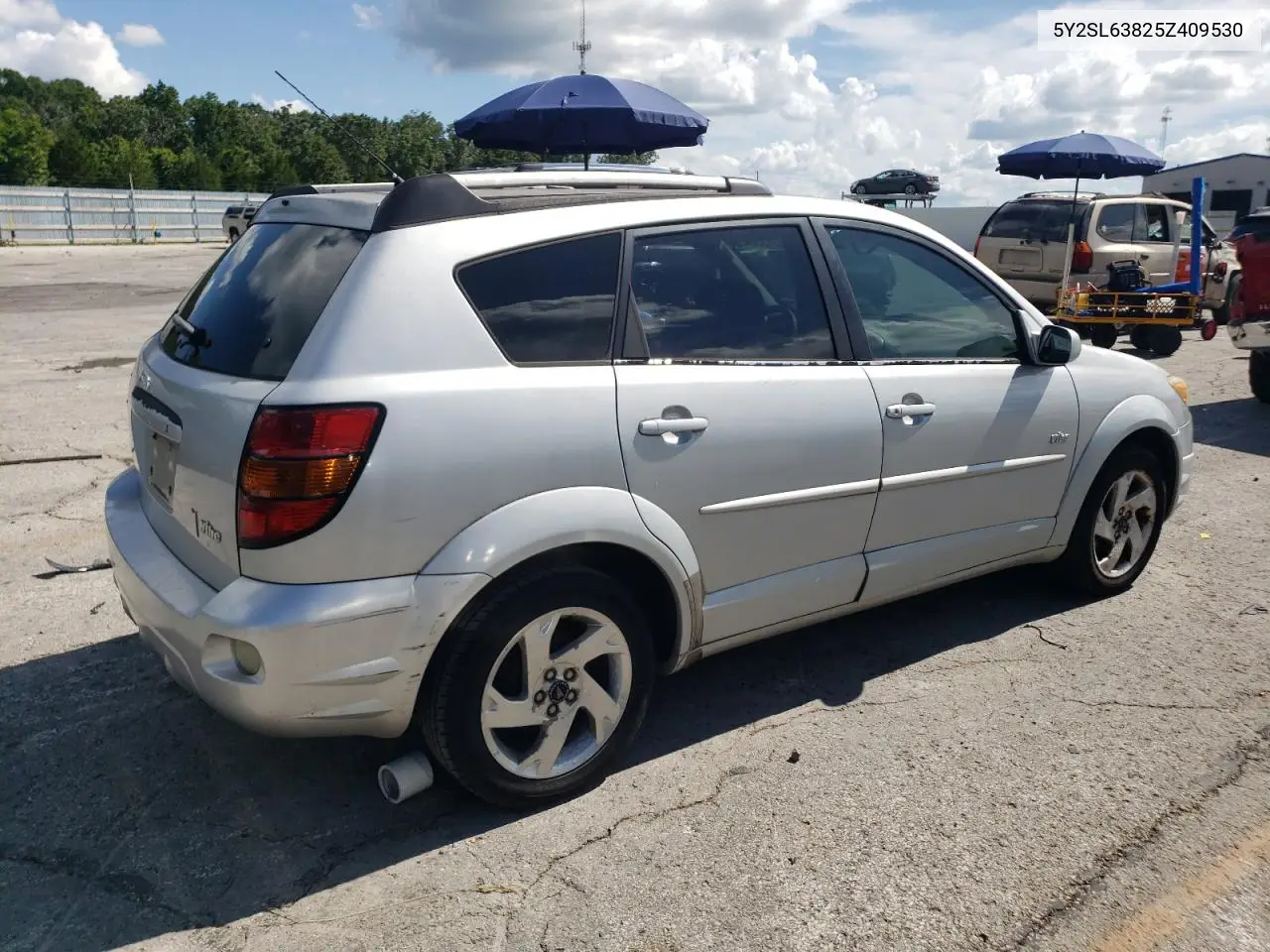 2005 Pontiac Vibe VIN: 5Y2SL63825Z409530 Lot: 62135825