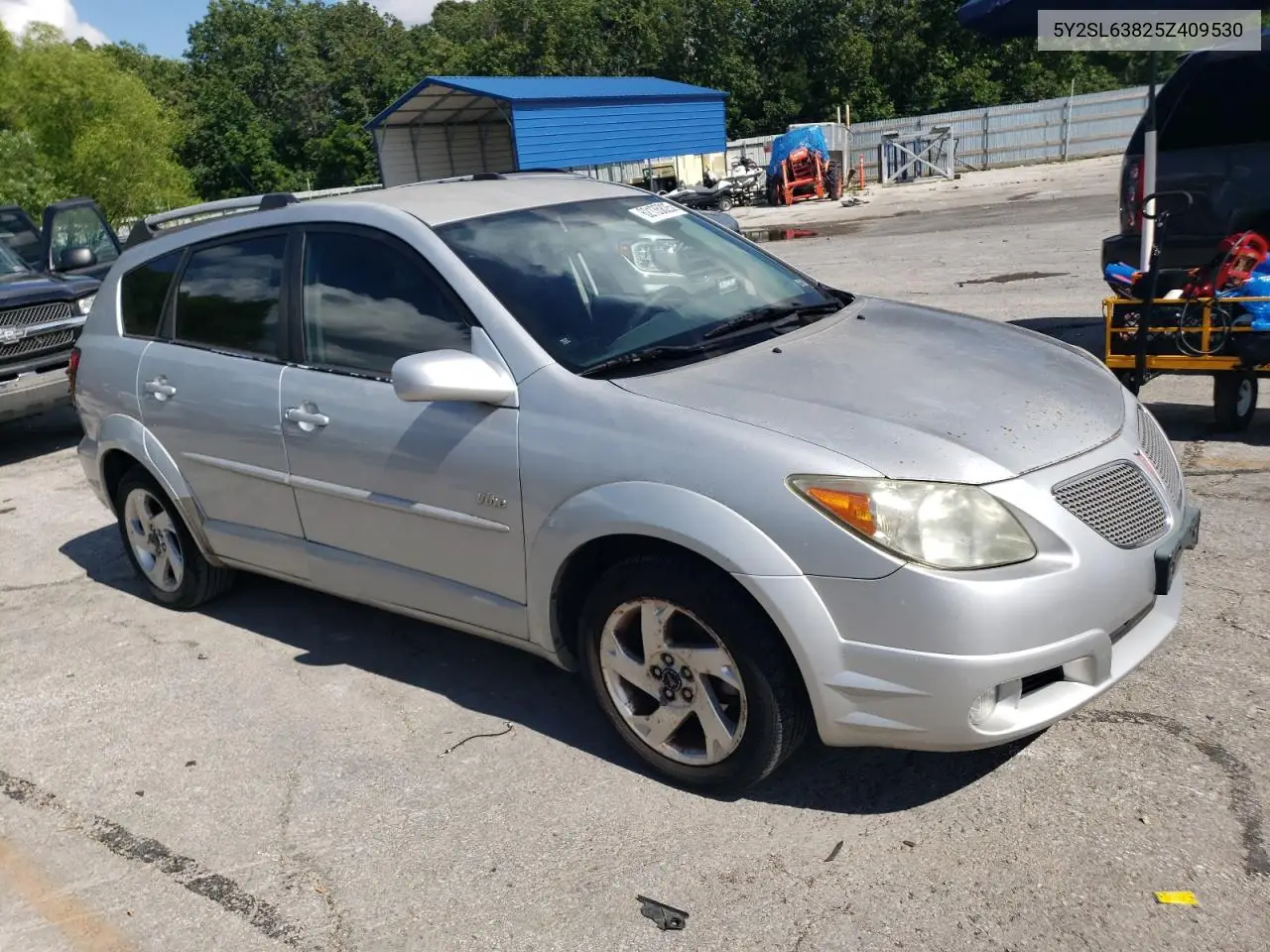 2005 Pontiac Vibe VIN: 5Y2SL63825Z409530 Lot: 62135825