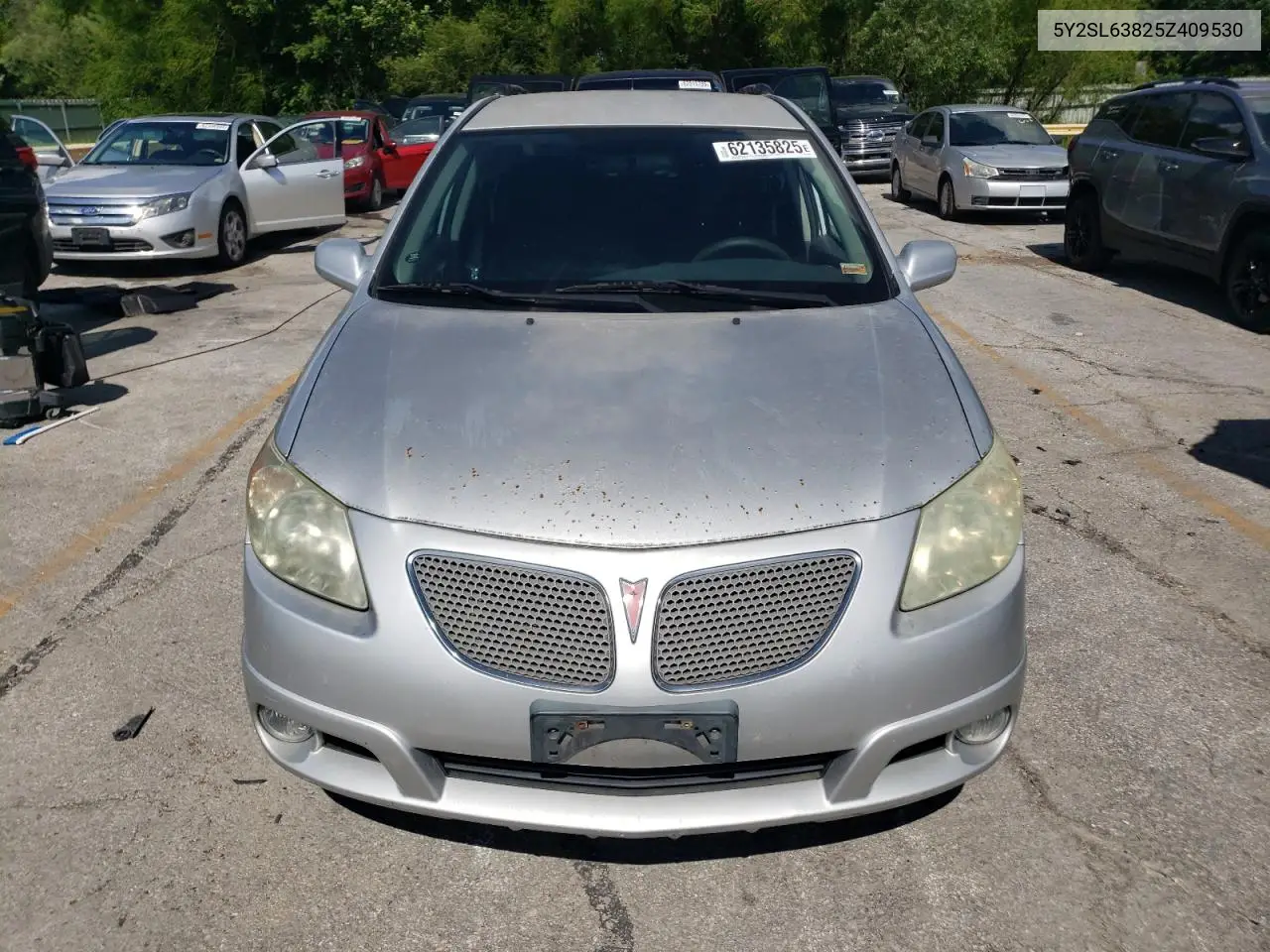 2005 Pontiac Vibe VIN: 5Y2SL63825Z409530 Lot: 62135825