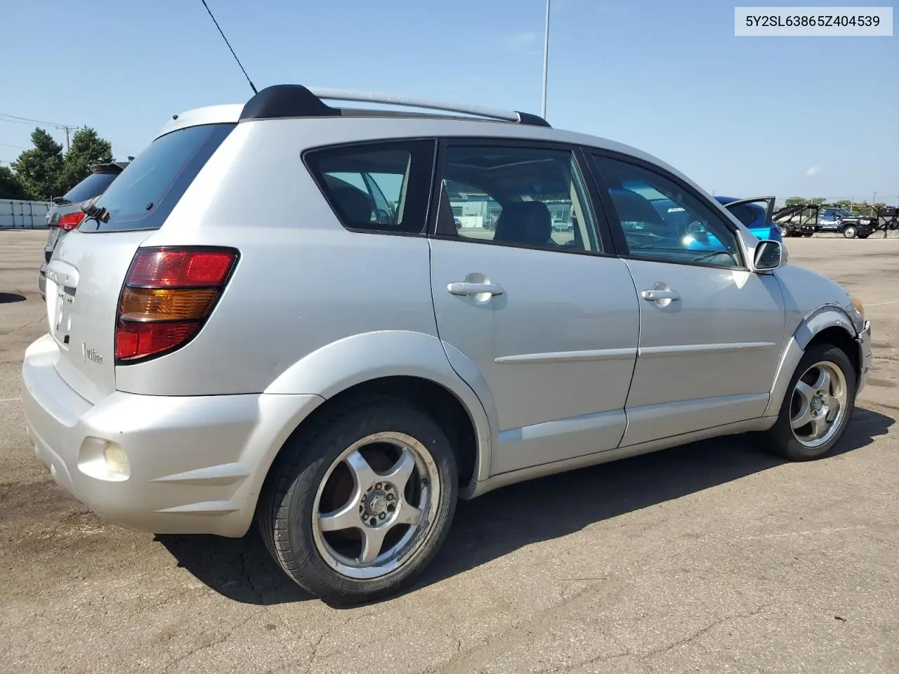 2005 Pontiac Vibe VIN: 5Y2SL63865Z404539 Lot: 62461935