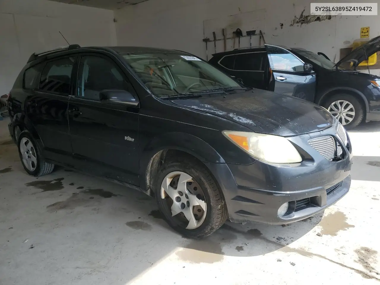 2005 Pontiac Vibe VIN: 5Y2SL63895Z419472 Lot: 63623645