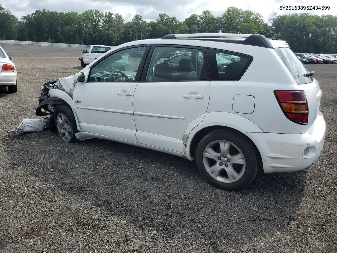 2005 Pontiac Vibe VIN: 5Y2SL63895Z434599 Lot: 64432675