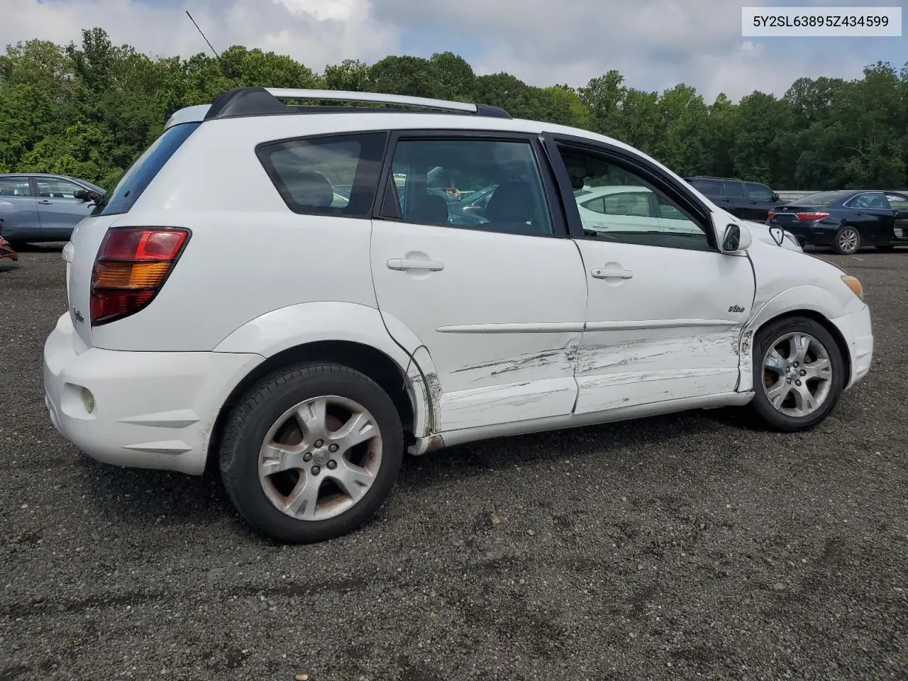 2005 Pontiac Vibe VIN: 5Y2SL63895Z434599 Lot: 64432675