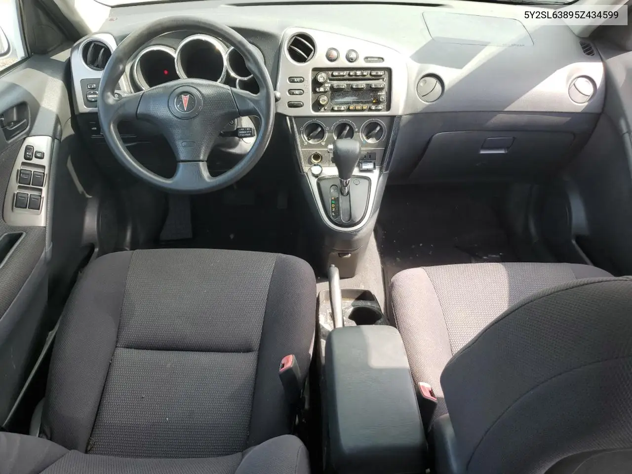 2005 Pontiac Vibe VIN: 5Y2SL63895Z434599 Lot: 64432675