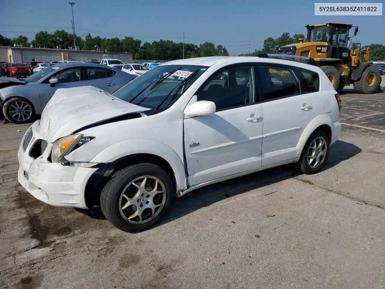2005 Pontiac Vibe VIN: 5Y2SL63835Z411822 Lot: 64511275
