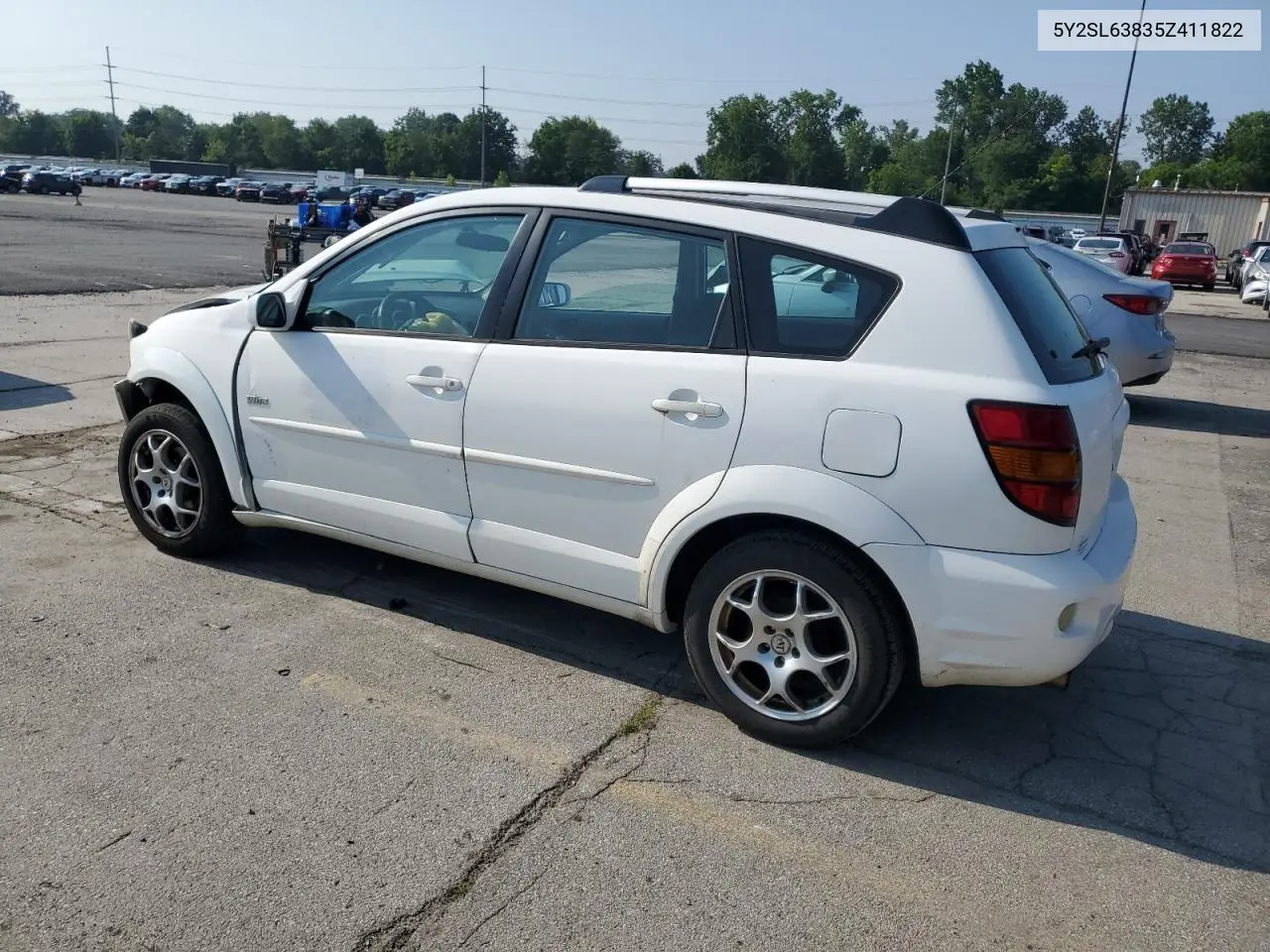 2005 Pontiac Vibe VIN: 5Y2SL63835Z411822 Lot: 64511275