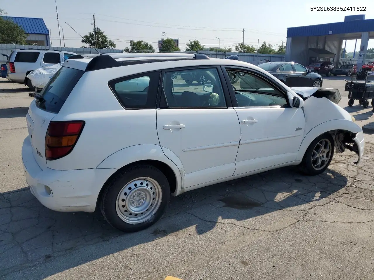 2005 Pontiac Vibe VIN: 5Y2SL63835Z411822 Lot: 64511275