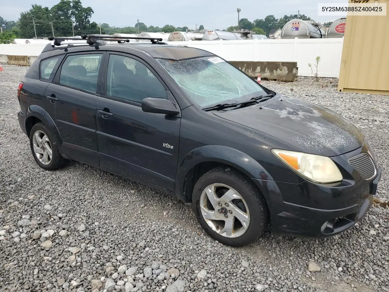 2005 Pontiac Vibe VIN: 5Y2SM63885Z400425 Lot: 64659135
