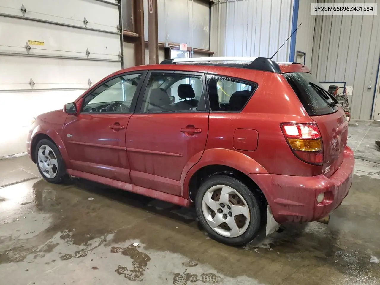 2006 Pontiac Vibe VIN: 5Y2SM65896Z431584 Lot: 45143035