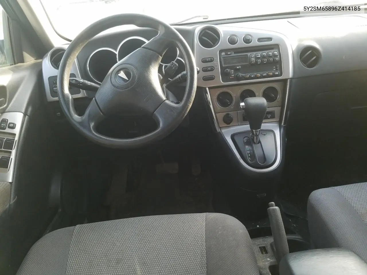 2006 Pontiac Vibe VIN: 5Y2SM65896Z414185 Lot: 49672935