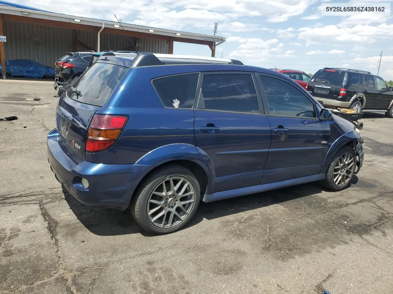 2006 Pontiac Vibe VIN: 5Y2SL65836Z438162 Lot: 62879385