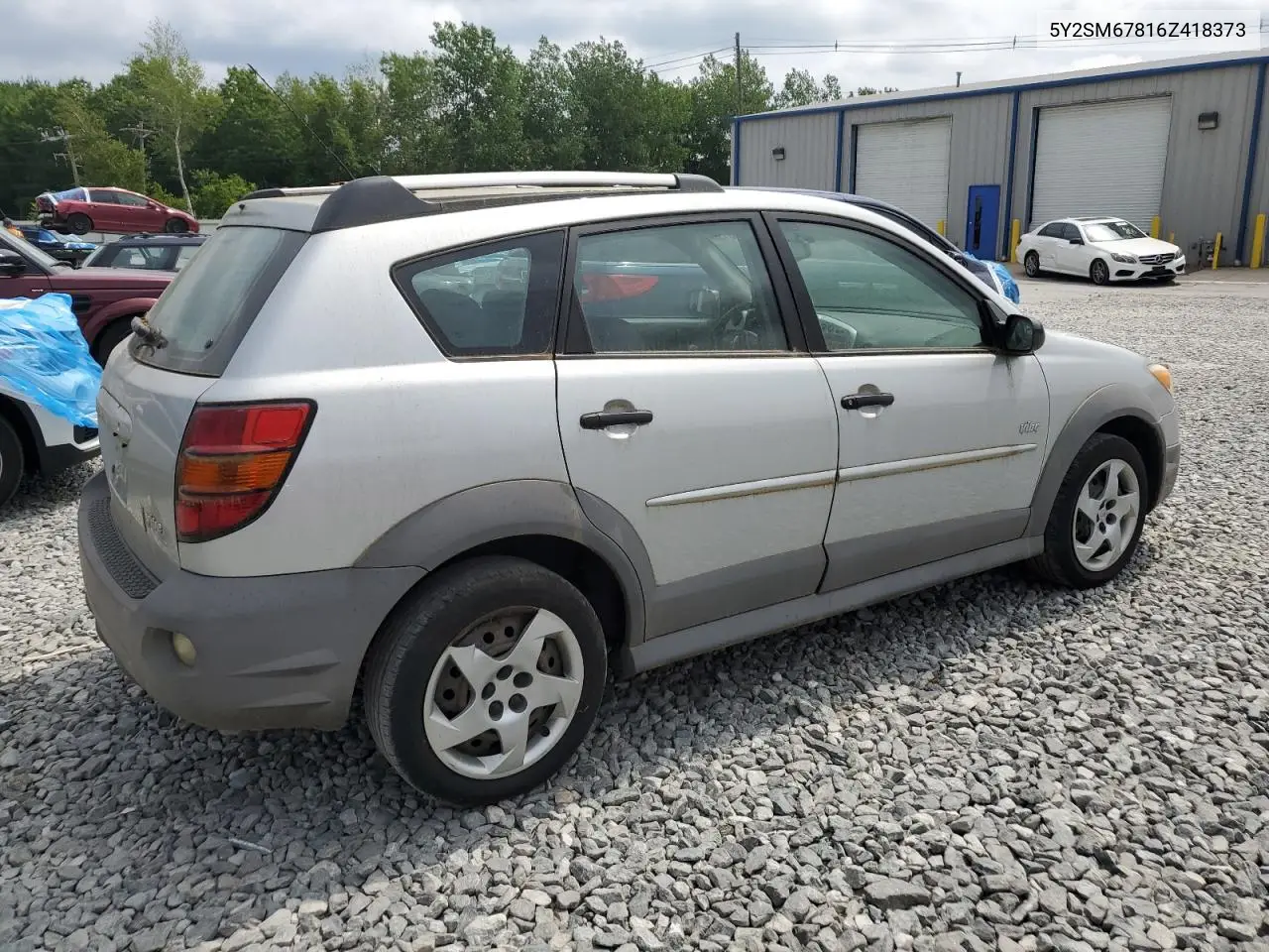2006 Pontiac Vibe VIN: 5Y2SM67816Z418373 Lot: 63330155