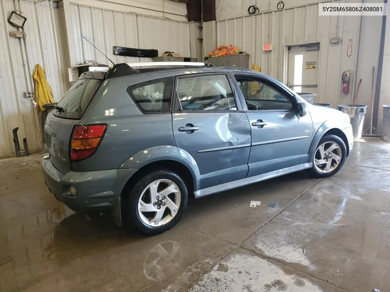 2006 Pontiac Vibe VIN: 5Y2SM65806Z408081 Lot: 64002315