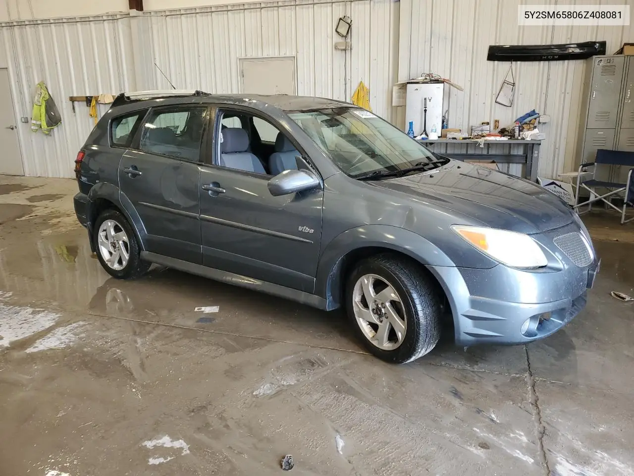 2006 Pontiac Vibe VIN: 5Y2SM65806Z408081 Lot: 64002315