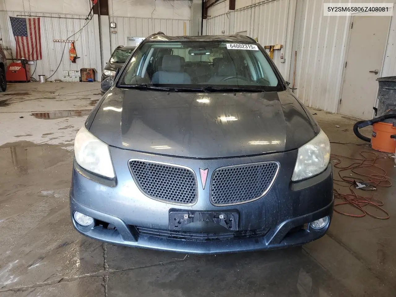 2006 Pontiac Vibe VIN: 5Y2SM65806Z408081 Lot: 64002315