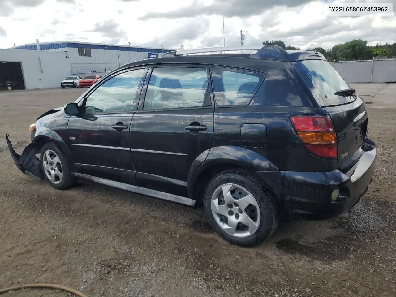 2006 Pontiac Vibe VIN: 5Y2SL65806Z453962 Lot: 64107205