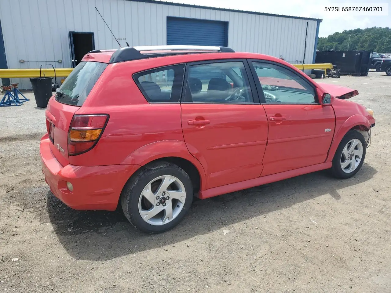 2006 Pontiac Vibe VIN: 5Y2SL65876Z460701 Lot: 64394355