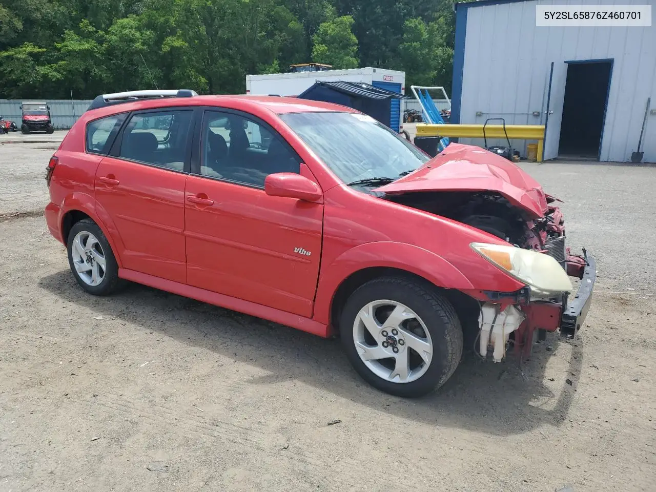 2006 Pontiac Vibe VIN: 5Y2SL65876Z460701 Lot: 64394355