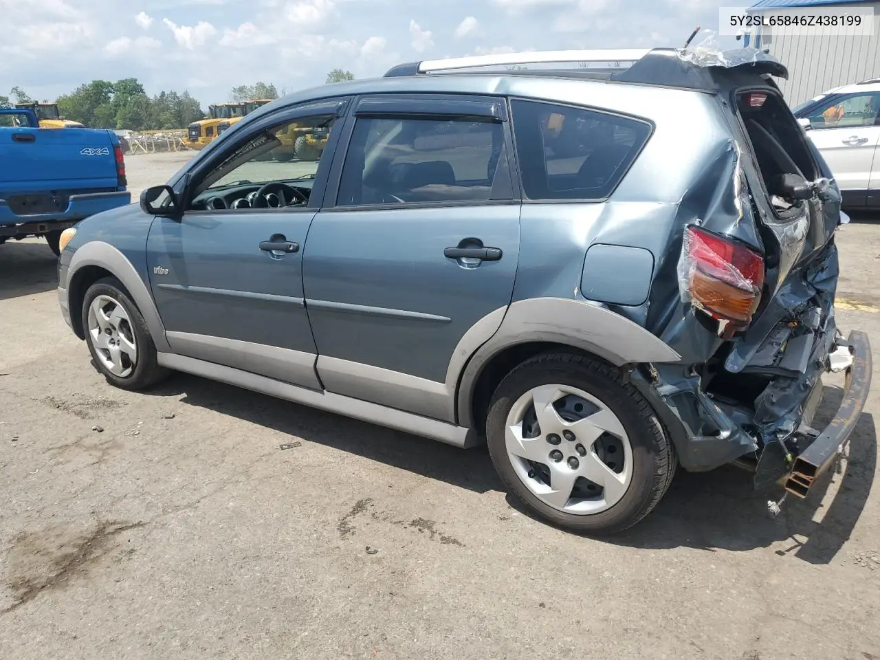 2006 Pontiac Vibe VIN: 5Y2SL65846Z438199 Lot: 64661365