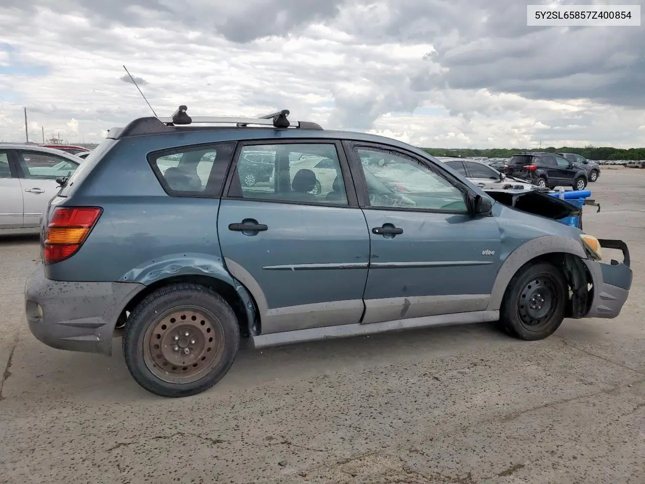 2007 Pontiac Vibe VIN: 5Y2SL65857Z400854 Lot: 55932005
