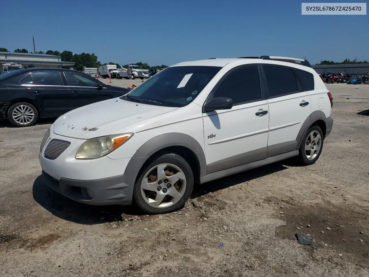 2007 Pontiac Vibe VIN: 5Y2SL67867Z425470 Lot: 62606075