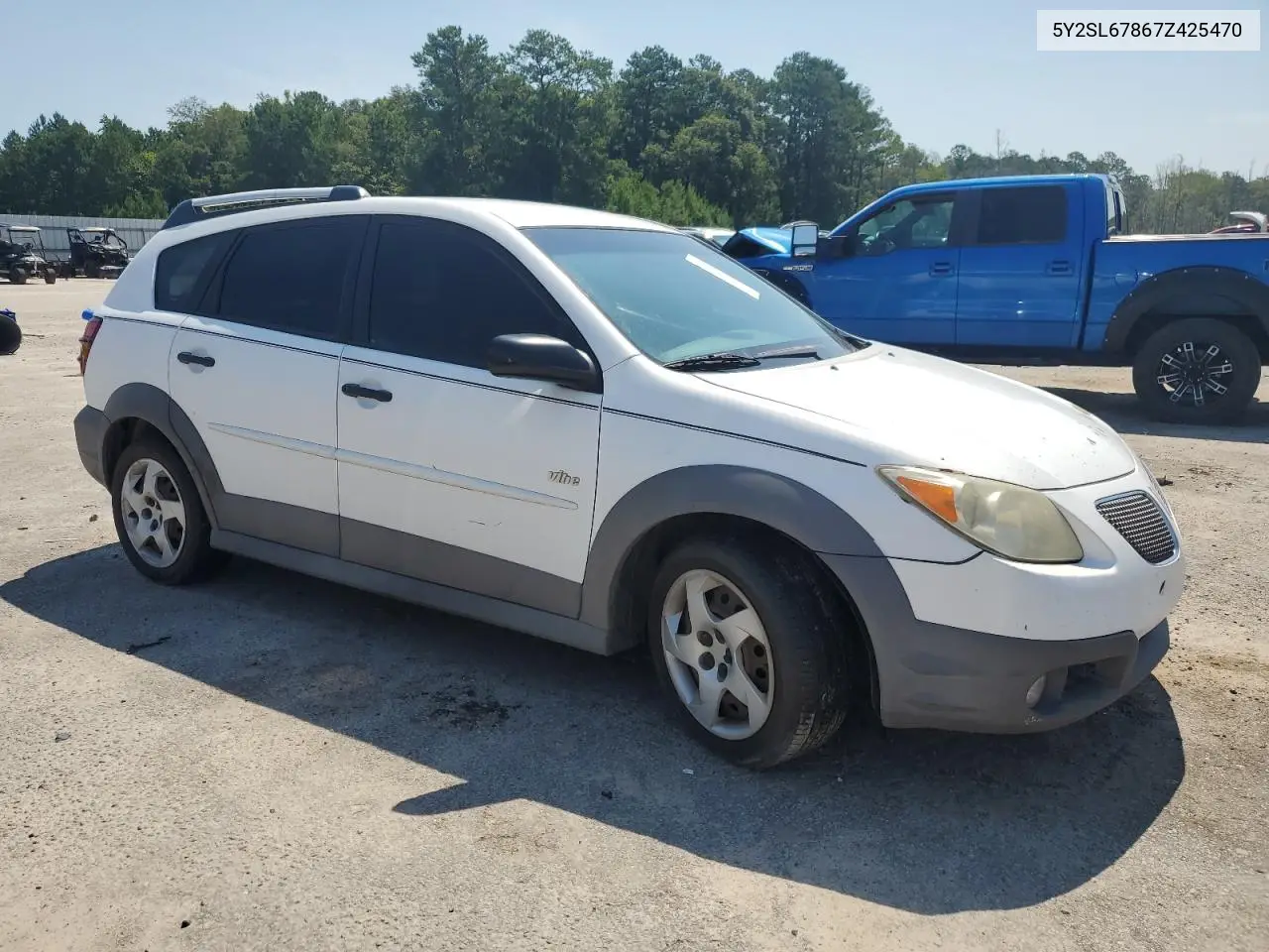 2007 Pontiac Vibe VIN: 5Y2SL67867Z425470 Lot: 62606075