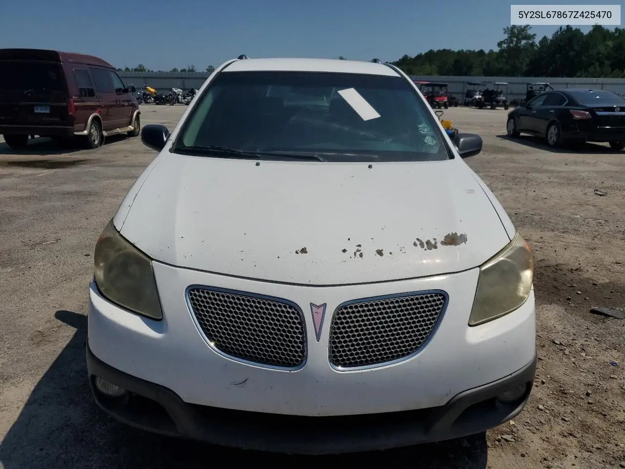 2007 Pontiac Vibe VIN: 5Y2SL67867Z425470 Lot: 62606075