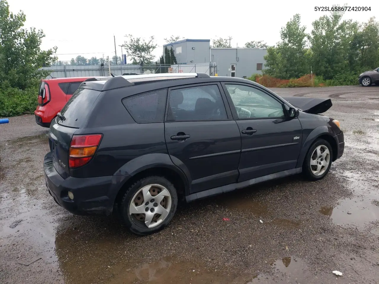 2007 Pontiac Vibe VIN: 5Y2SL65867Z420904 Lot: 62699525