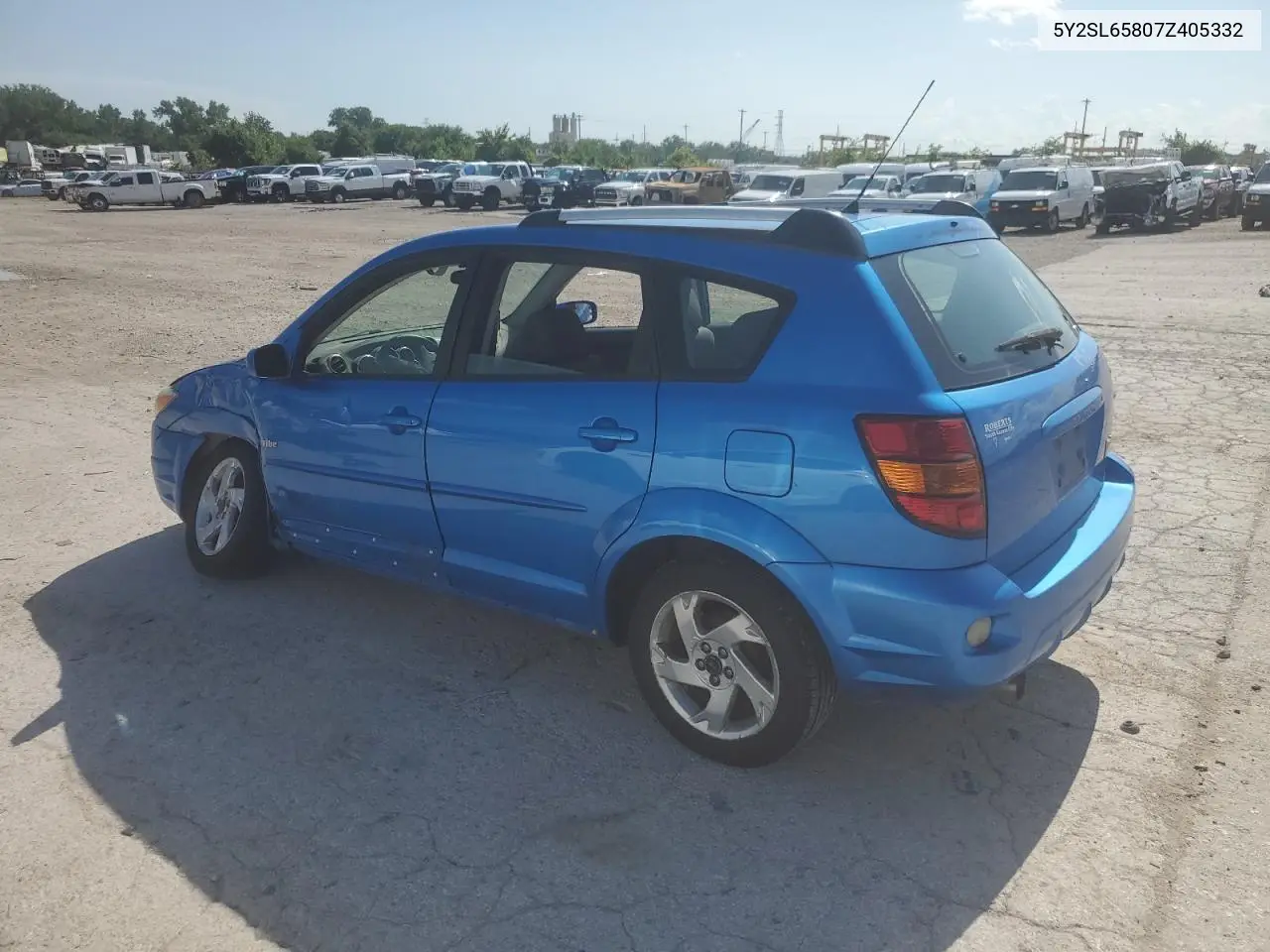 2007 Pontiac Vibe VIN: 5Y2SL65807Z405332 Lot: 62841135
