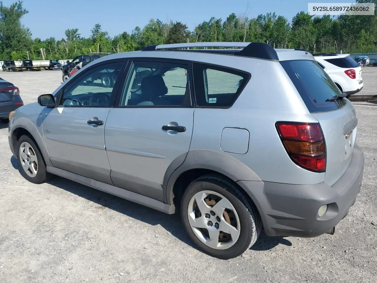 2007 Pontiac Vibe VIN: 5Y2SL65897Z436062 Lot: 63018365