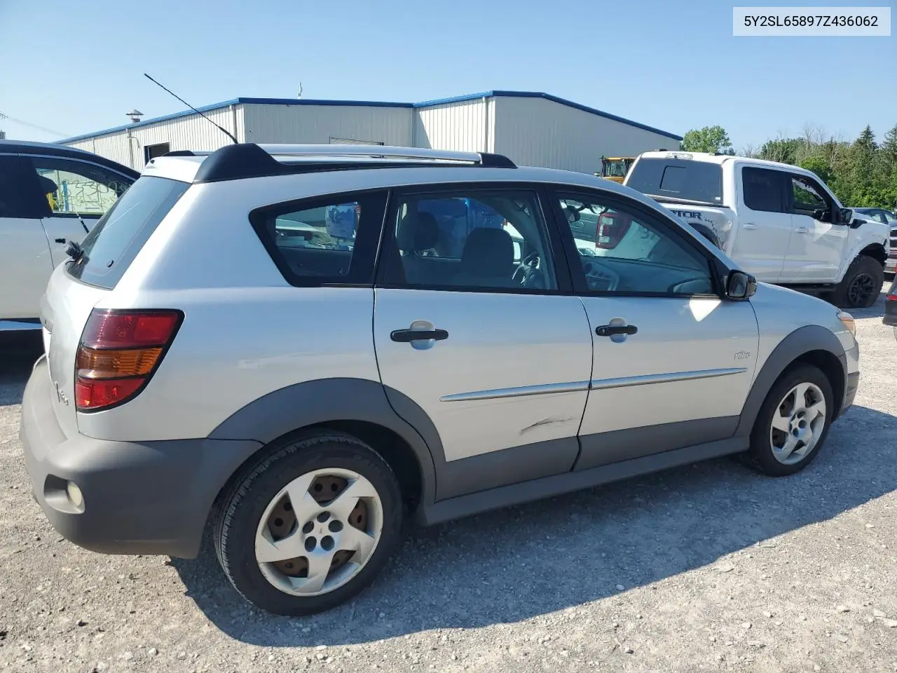 2007 Pontiac Vibe VIN: 5Y2SL65897Z436062 Lot: 63018365