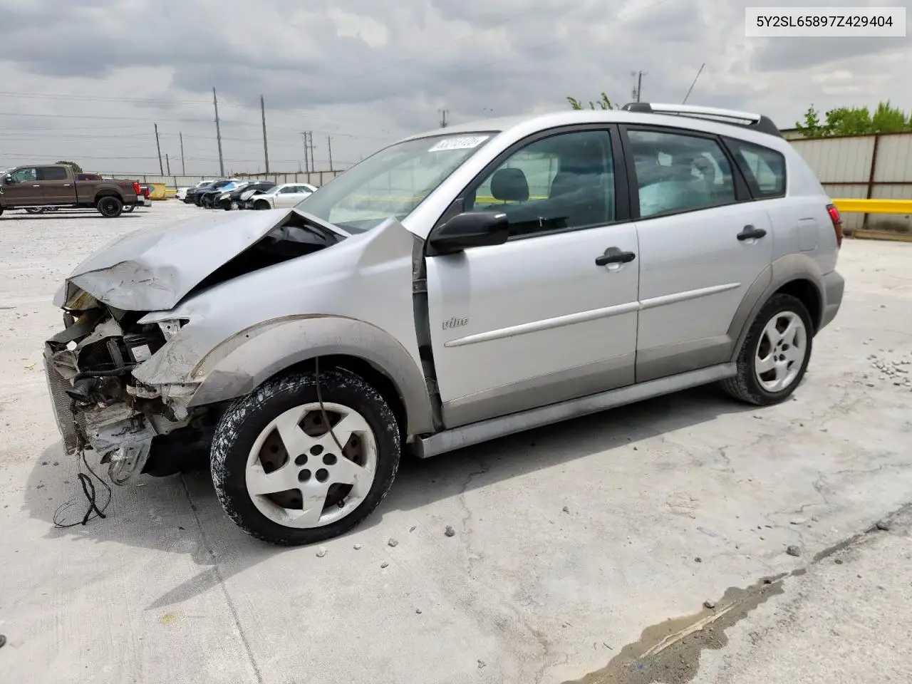 2007 Pontiac Vibe VIN: 5Y2SL65897Z429404 Lot: 63215125