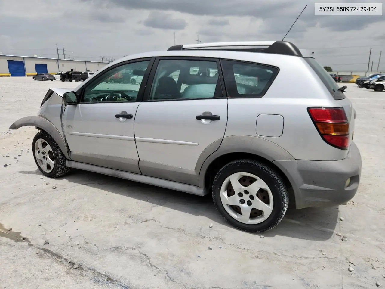 2007 Pontiac Vibe VIN: 5Y2SL65897Z429404 Lot: 63215125