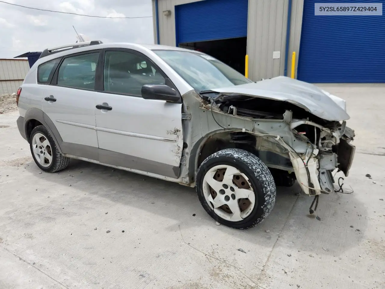 2007 Pontiac Vibe VIN: 5Y2SL65897Z429404 Lot: 63215125
